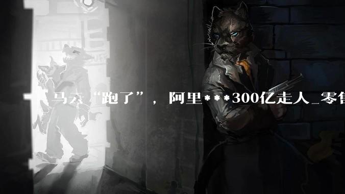 马云“跑了”，阿里***300亿走人_零售_核心_赛道